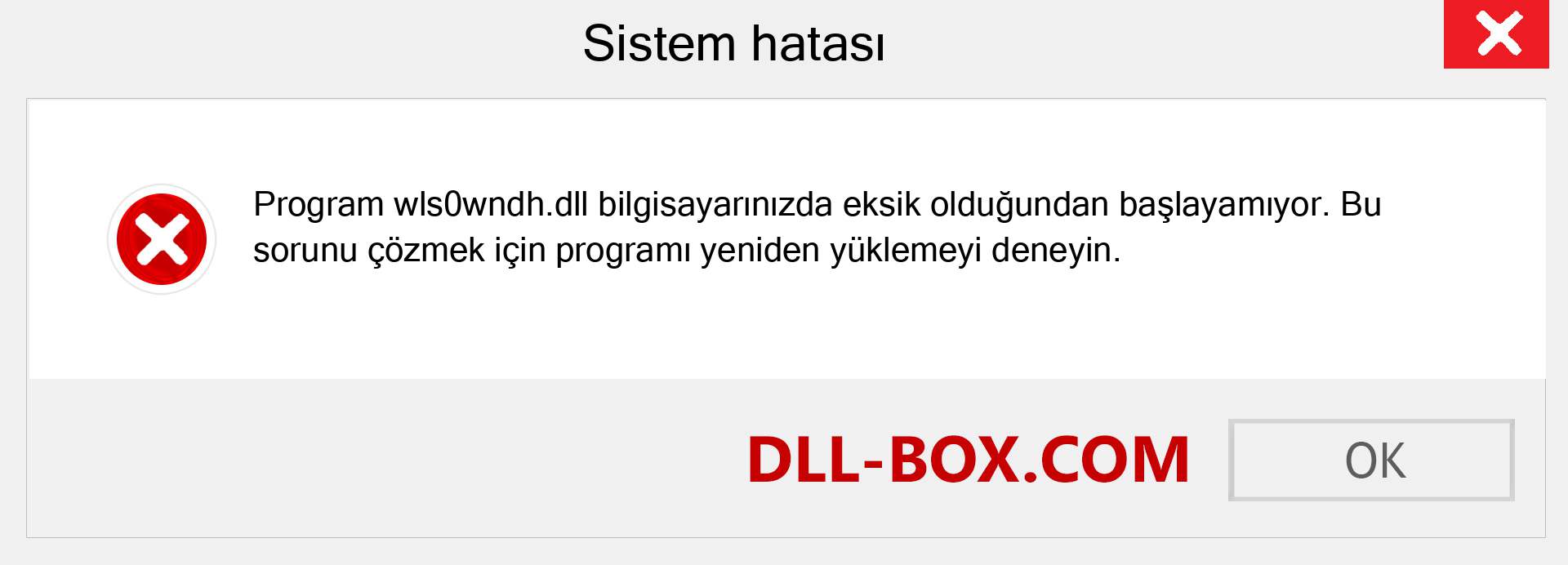 wls0wndh.dll dosyası eksik mi? Windows 7, 8, 10 için İndirin - Windows'ta wls0wndh dll Eksik Hatasını Düzeltin, fotoğraflar, resimler